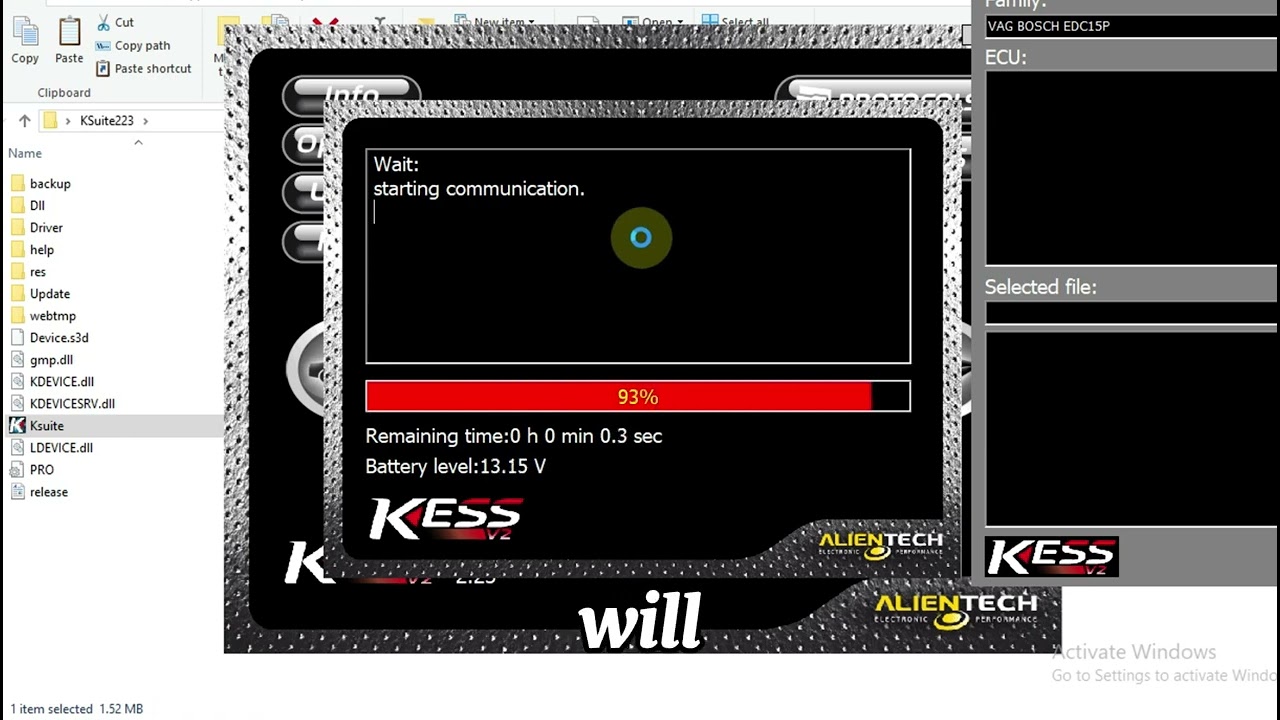 How to read an ECU using a Kess v2