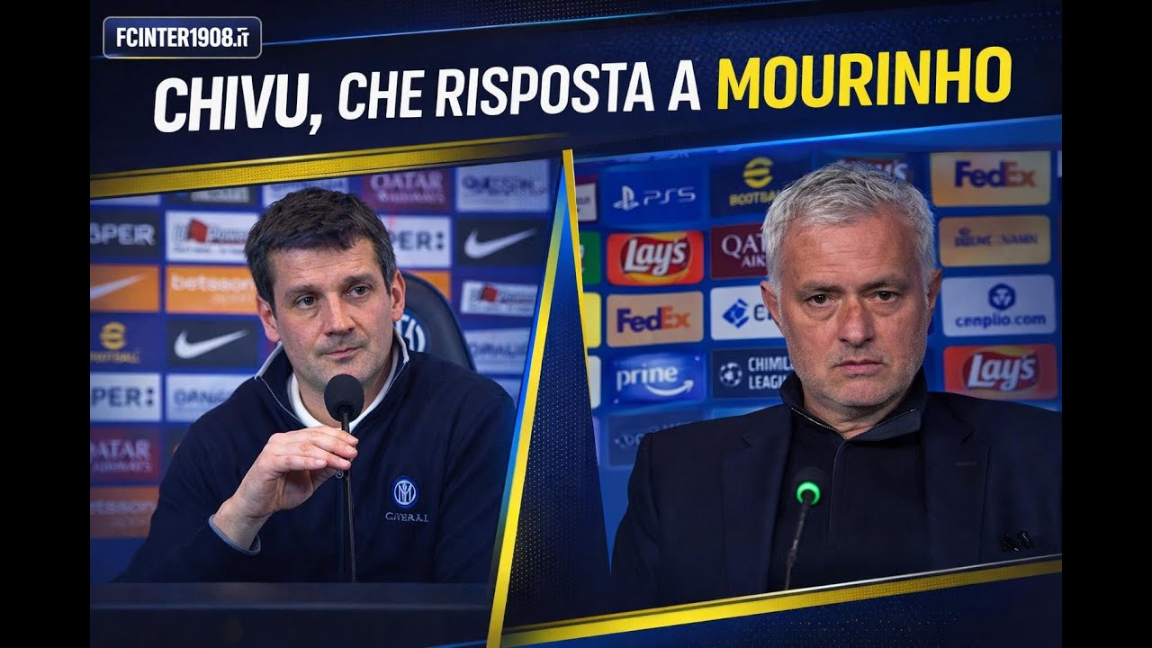CHIVU, CHE BORDATE CONTRO MOURINHO: DOPPIA RISPOSTA AL VELENO
