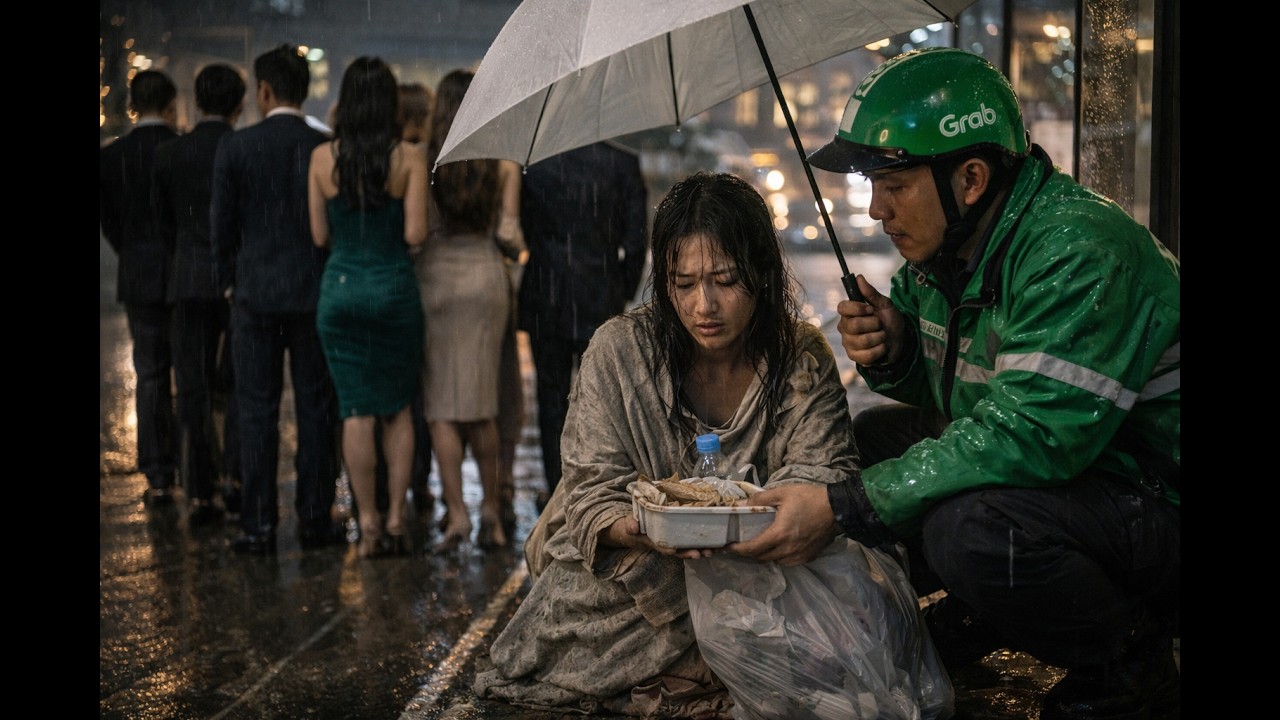 Nữ tỷ ph&uacute; giả ngh&egrave;o thử l&ograve;ng 18 người đều quay lưng, chỉ ri&ecirc;ng anh xe &ocirc;m &acirc;m thầm ở lại v&agrave; c&aacute;i kết...