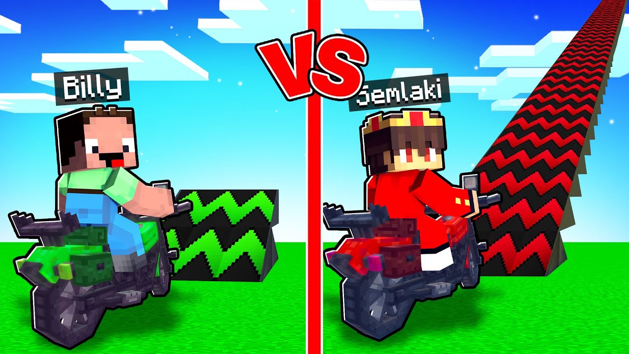 Semlaki und Billy: NOOB gegen PRO Rampen-Battle in Minecraft!