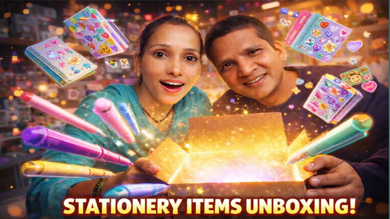 धमाकेदार स्टेशनरी हॉल 2026 | देखकर हैरान हो जाओगे!Dhamakedar Stationery Haul 2026 | Shocked Ho Jaoge