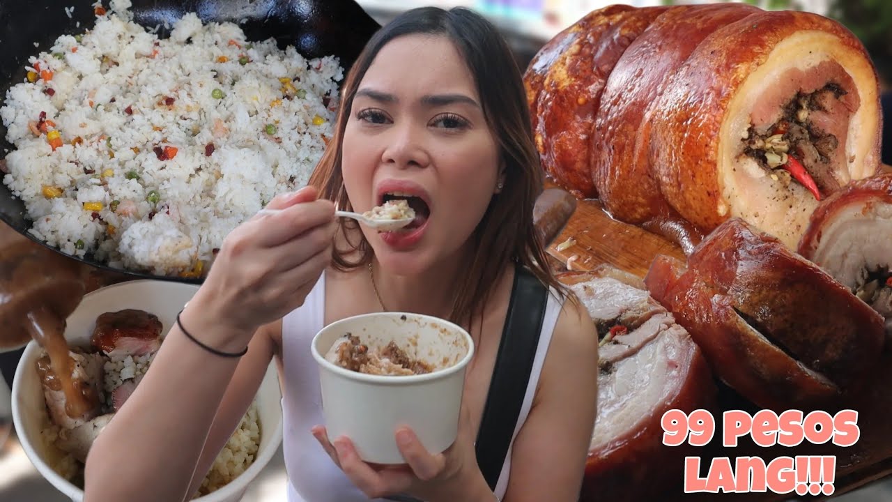 99 PESOS LECHON CEBU with YANGCHOW FRIED RICE