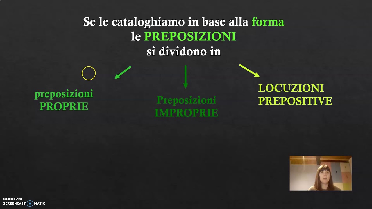 le preposizioni 1