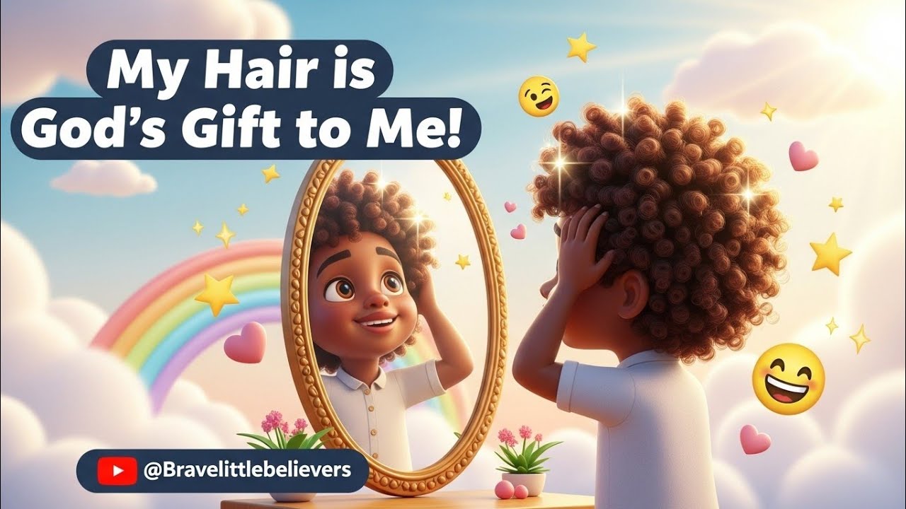 God Made my Hair | A Song for Kids teaching them to embrace their natural hair.