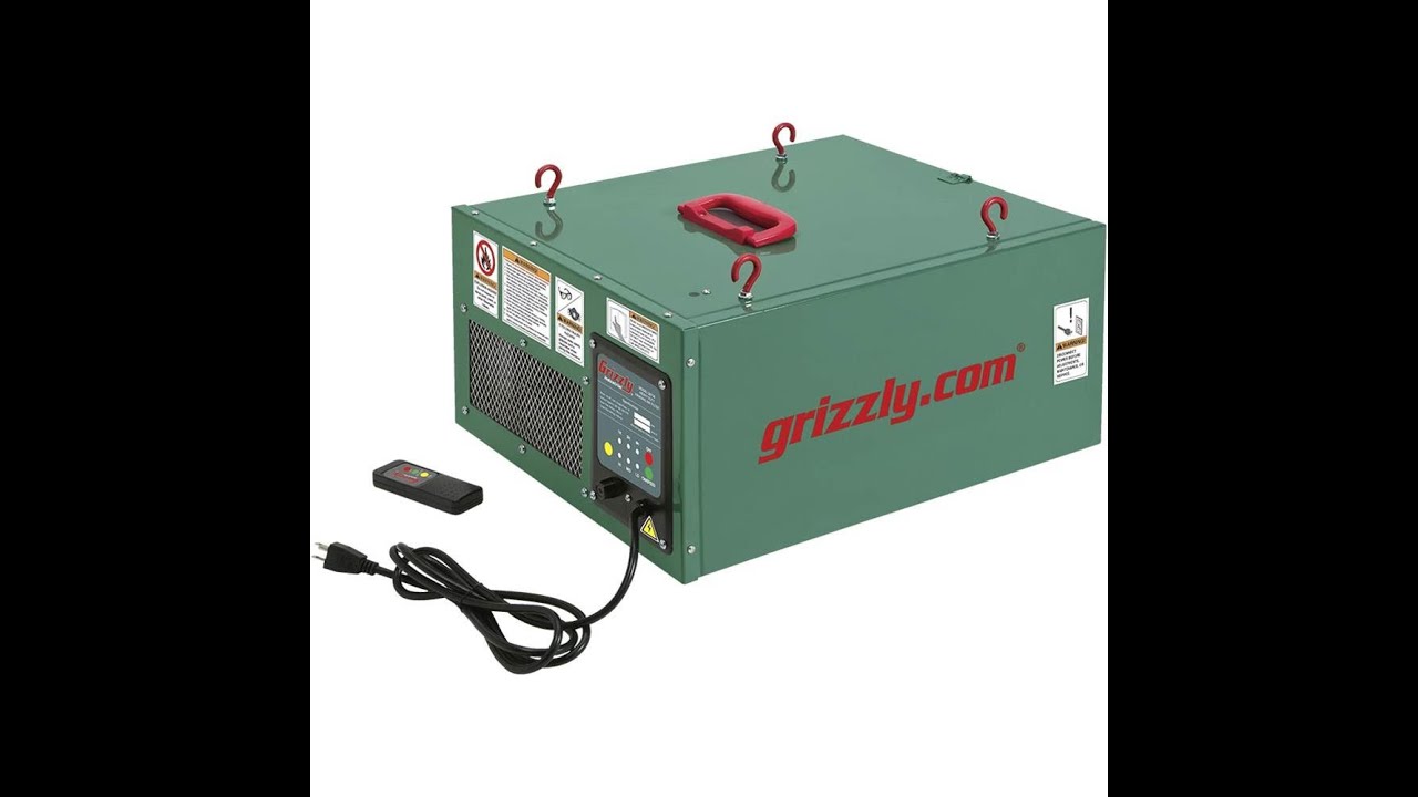 Are shop air filters worth it? Grizzly 0738 review