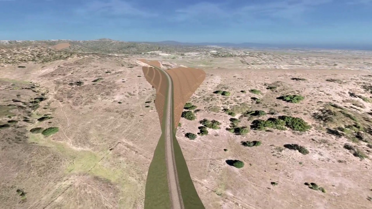 Inland Rail - Helidon to Calvert fly-through