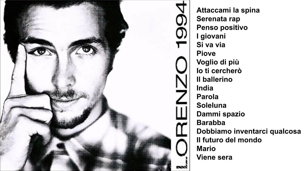 Jovanotti - Penso Positivo (Lorenzo 1994 - Track #03)