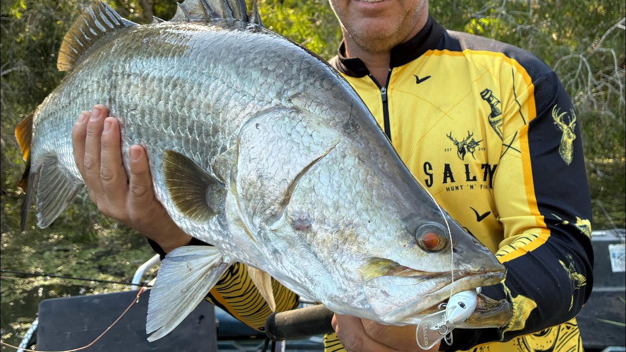 Lure casting for Barramundi North Queensland 