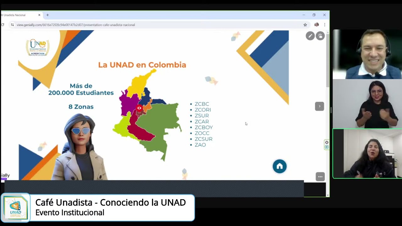 Café Unadista Conociendo la UNAD.