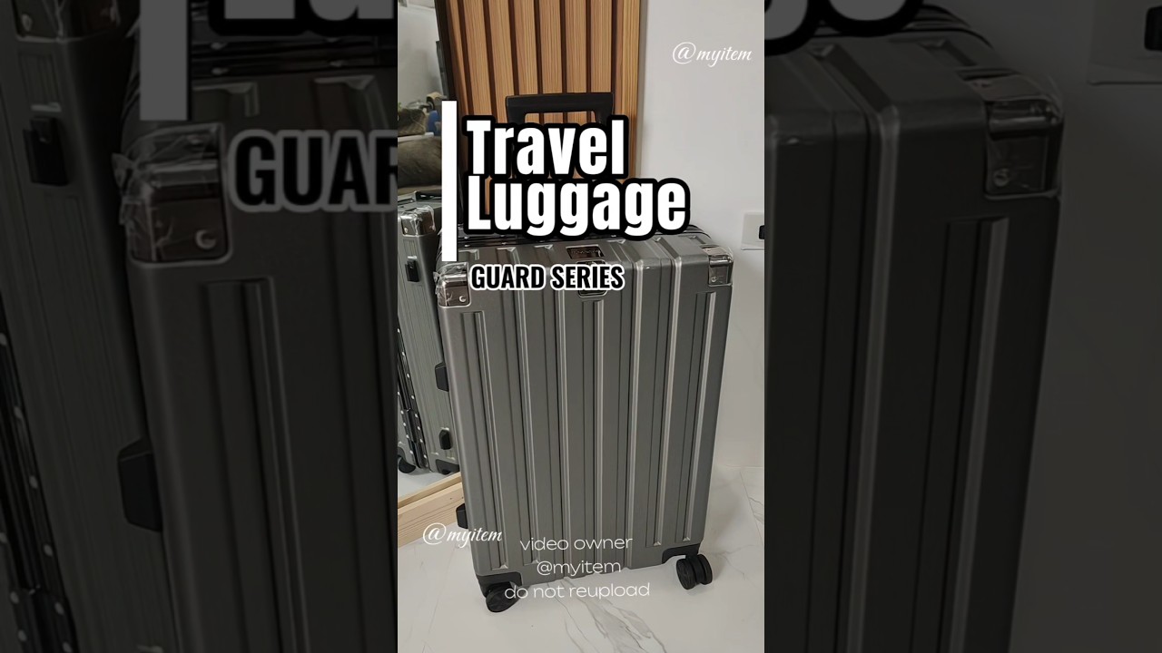 Guard Series Travel Luggage: Durable Travel Luggage Bag with Lock and 360° Wheels