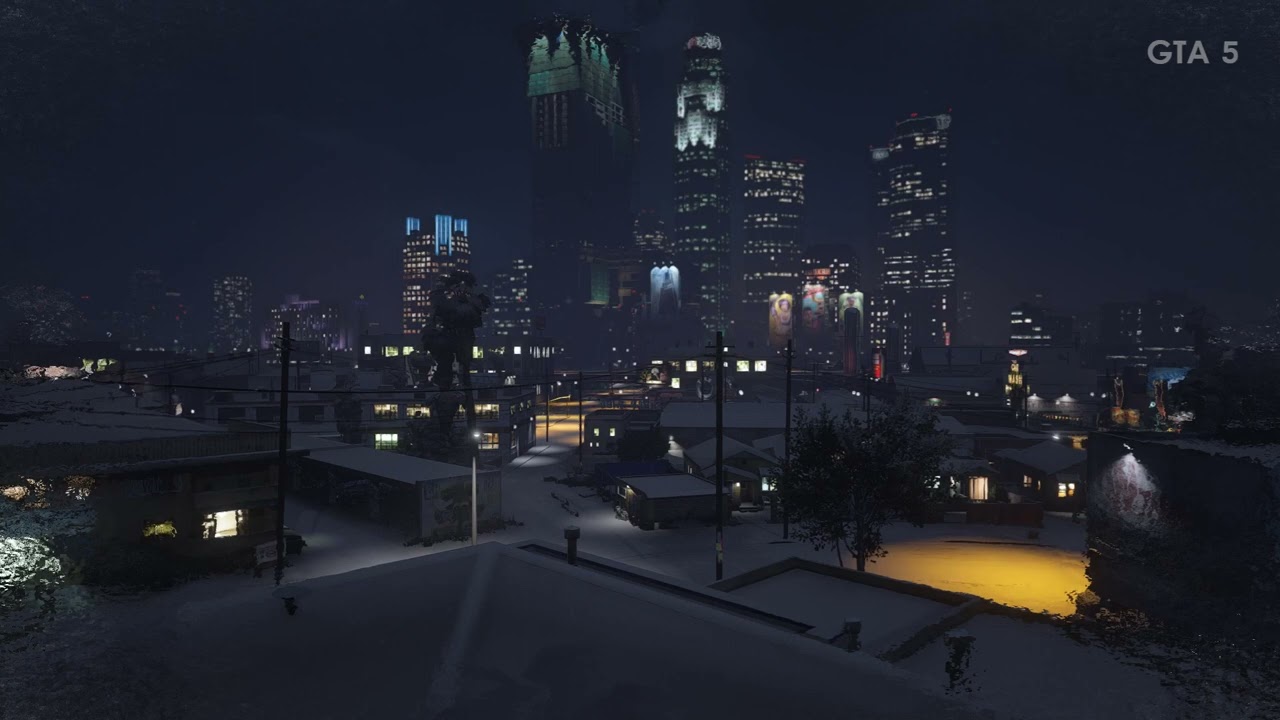 3 Hours | Winter City Ambient