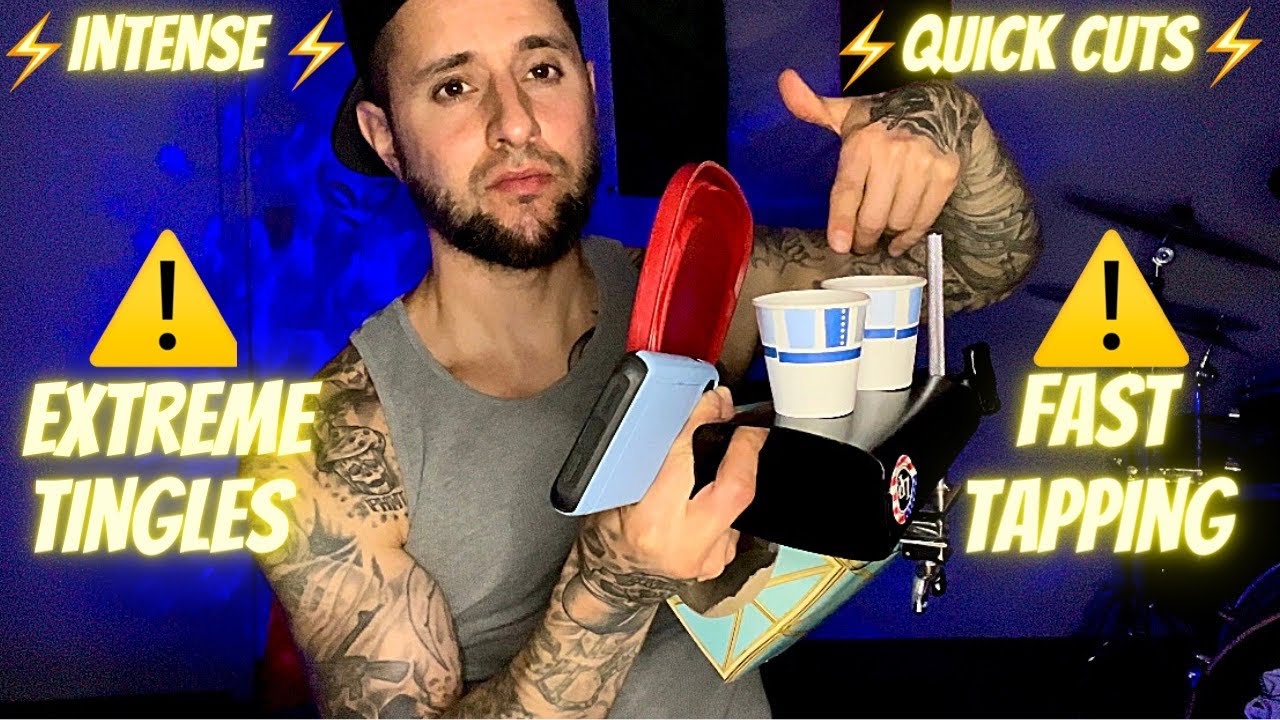 ASMR | ⚠️Warning⚠️ Fast & Aggressive Tapping (Quick Cuts). Maximum Tingles!