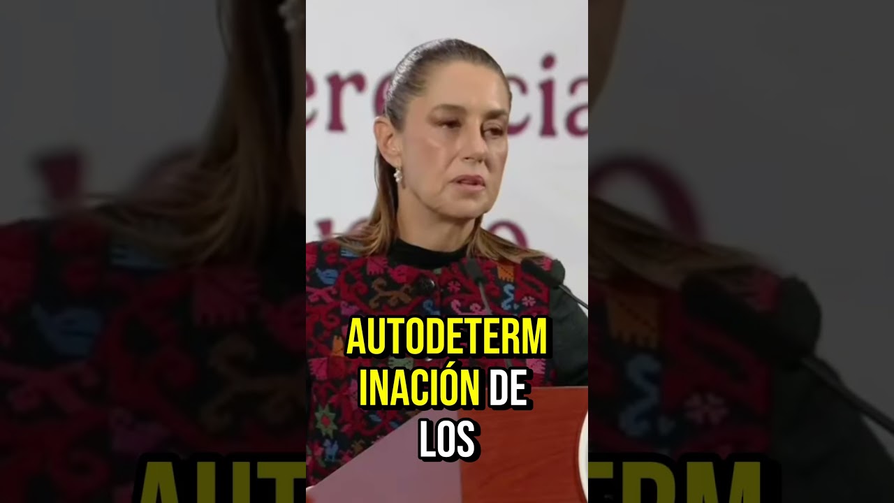 CLAUDIA SHEINBAUM SOBRE EL PREMIO NOVEL DE LA PAZ 2025: 