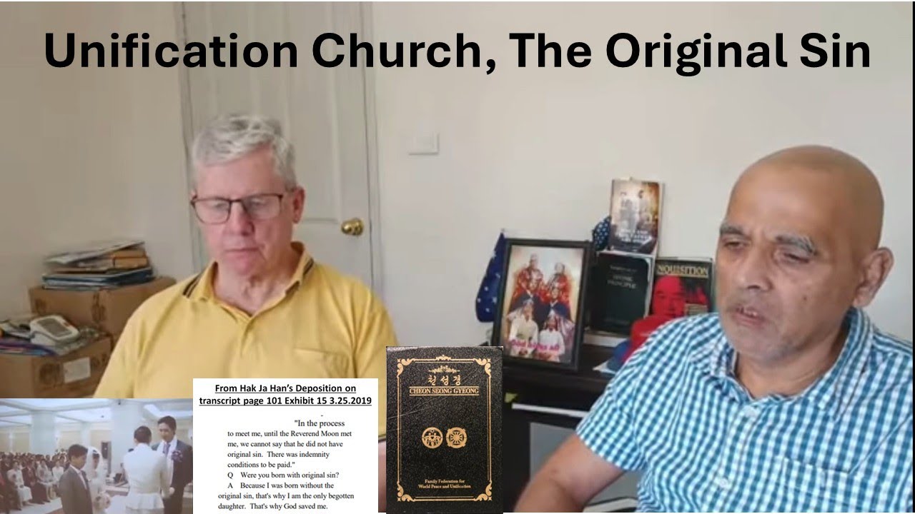 Unification Church  The Original Sin