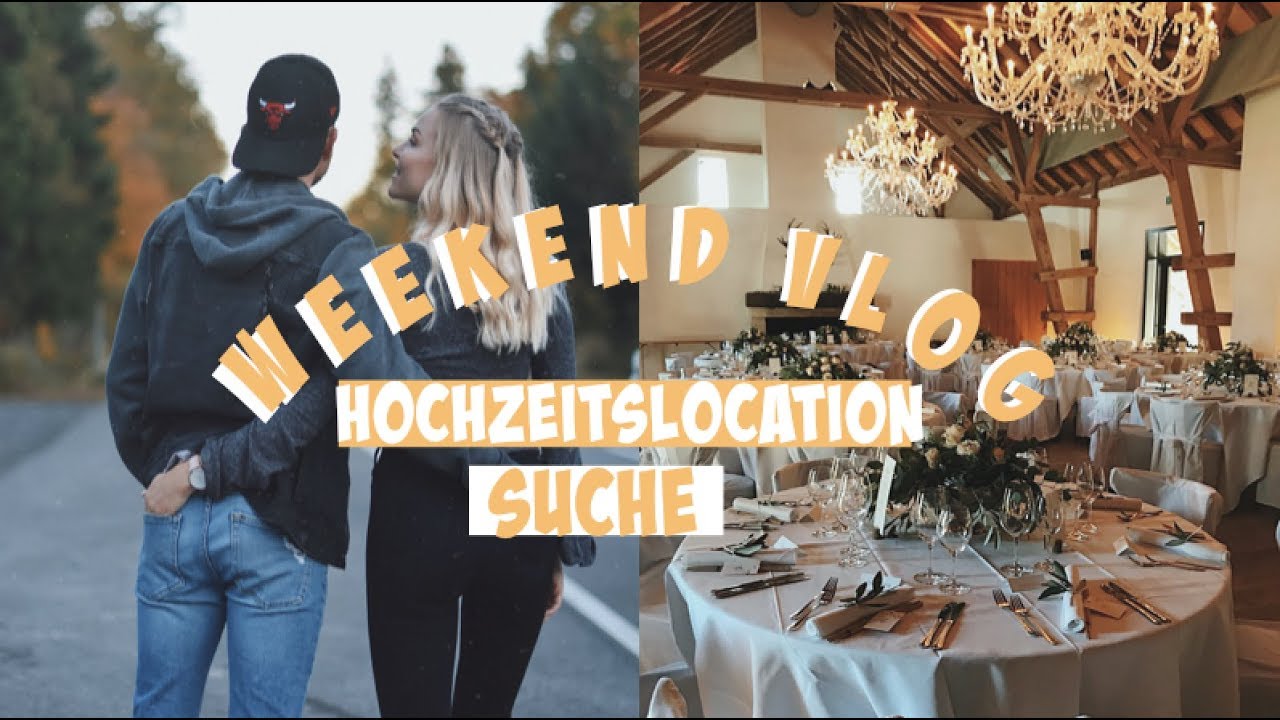 WIR SIND AUF DER SUCHE NACH DER PERFEKTEN HOCHZEITSLOCATION👰🏼🤵🏼#WEEKENDVLOG | Patrizia Palme