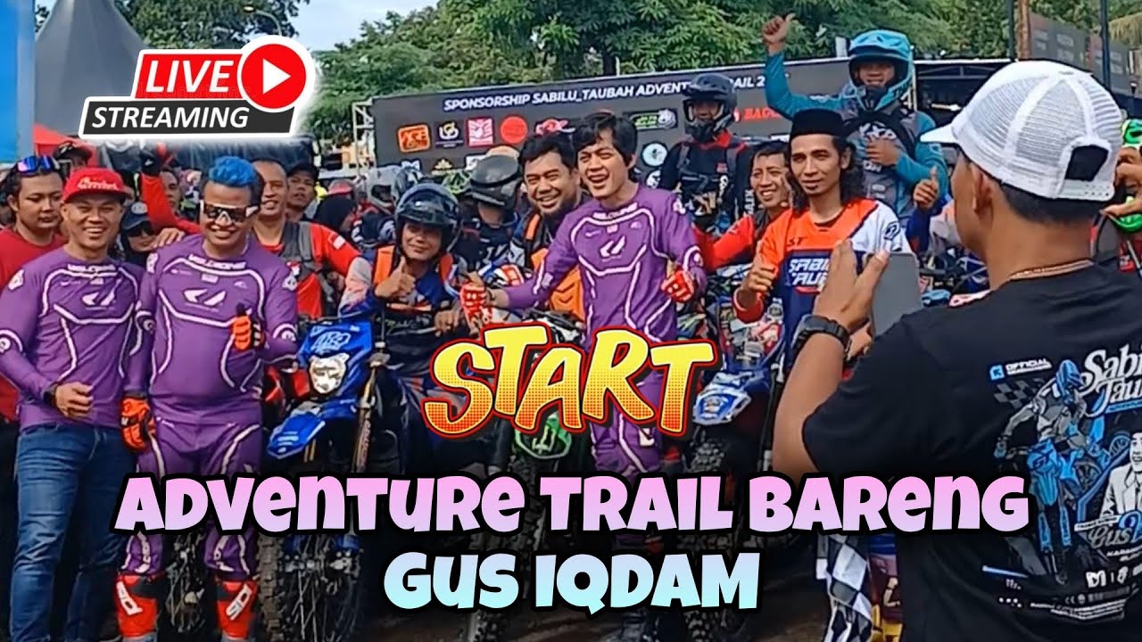 [ Live ] Adventure Trail bareng Gus IQDAM di ST Pusat, Minggu 11 Jan 2026