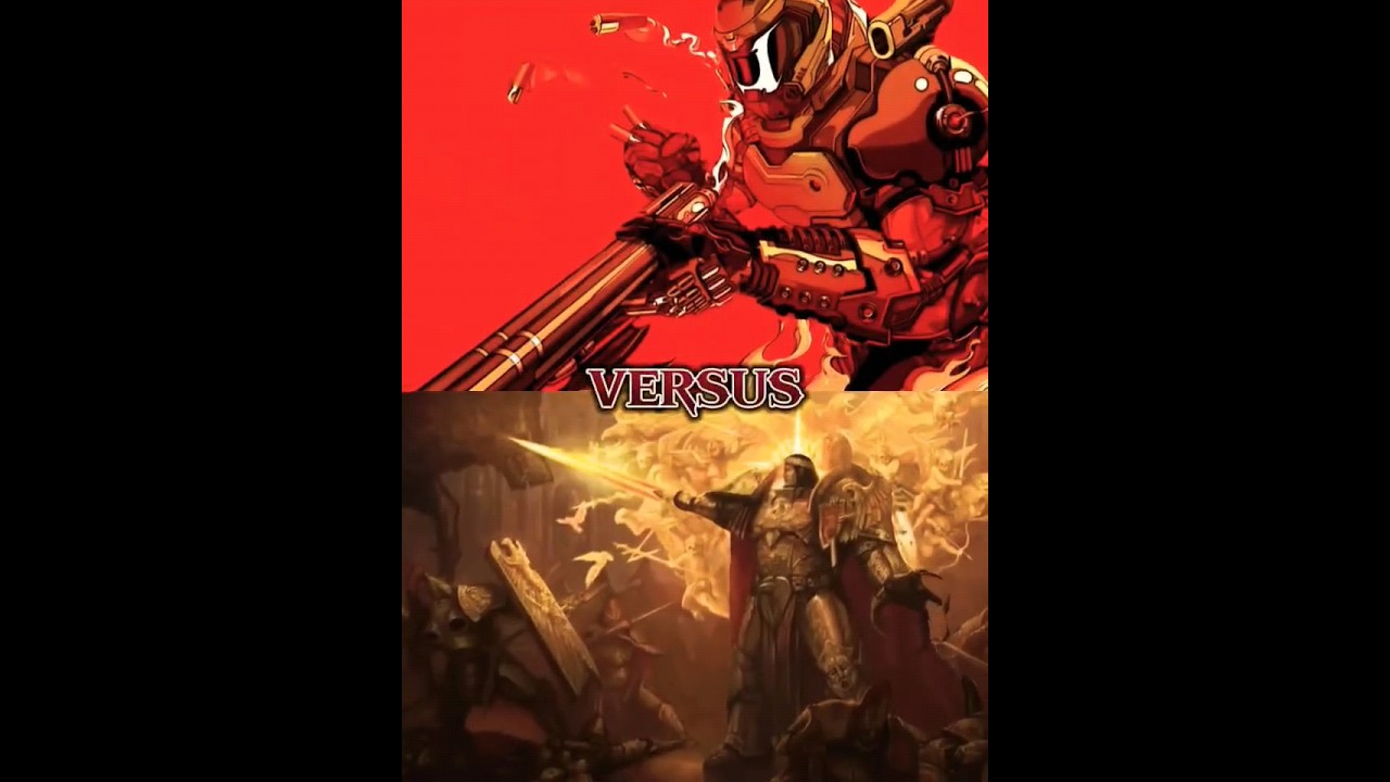 Doom slayer vs Emperor #edit  #warhammer40k #battle #vs #doomslayer #shortvideo #shorts #short #song