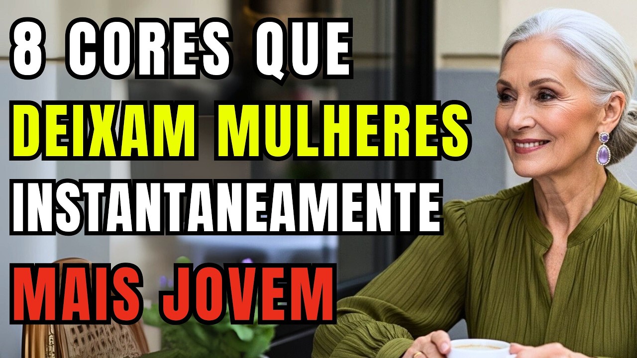 8 Cores que Deixam Mulheres com Mais de 50 Instantaneamente Mais Jovens!