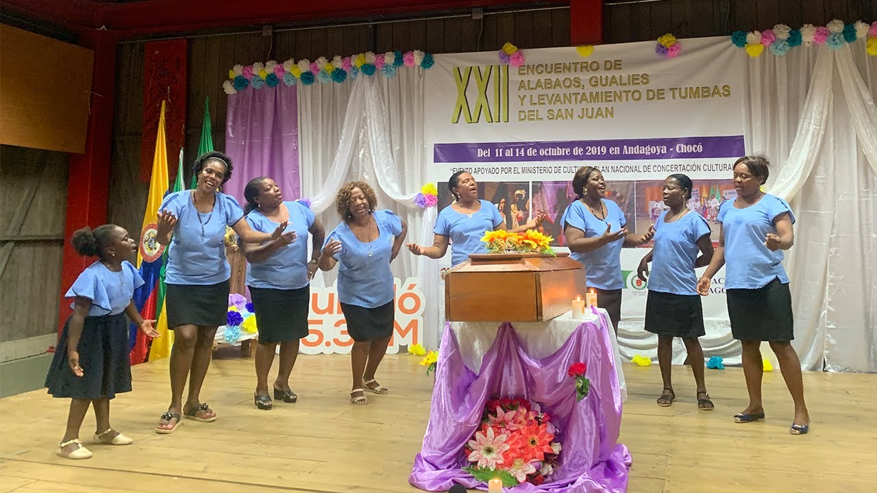 Alabaos, Gualies y Levantamiento de Tumbas del San Juan en Chocó