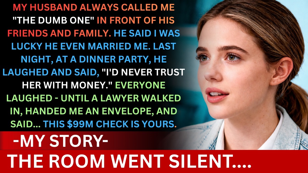 My Husband Mocked Me For Being “The Dumb One”, A $99M Check Proved Him Wrong