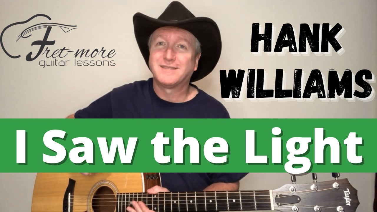 I Saw the Light 1951 [Hank Williams Guitar Lesson | Tutorial]