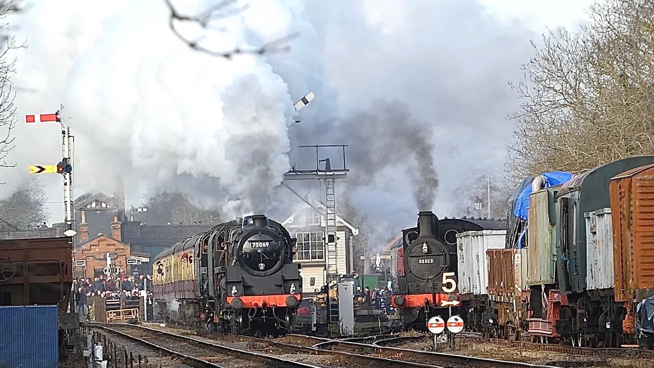 BR Standard Supreme - Great Central Railway ‘Winter Steam Gala’ - 27/01/24 - 4K