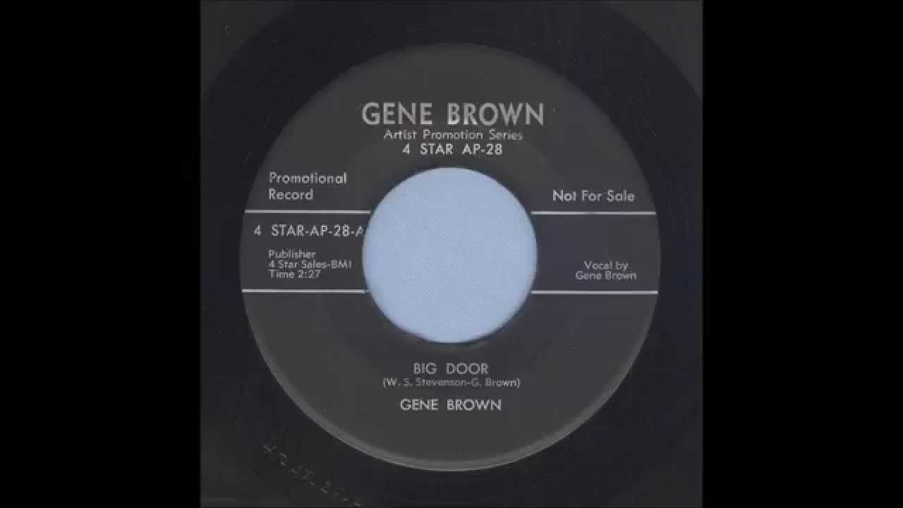 Gene Brown - Big Door - Rockabilly 45