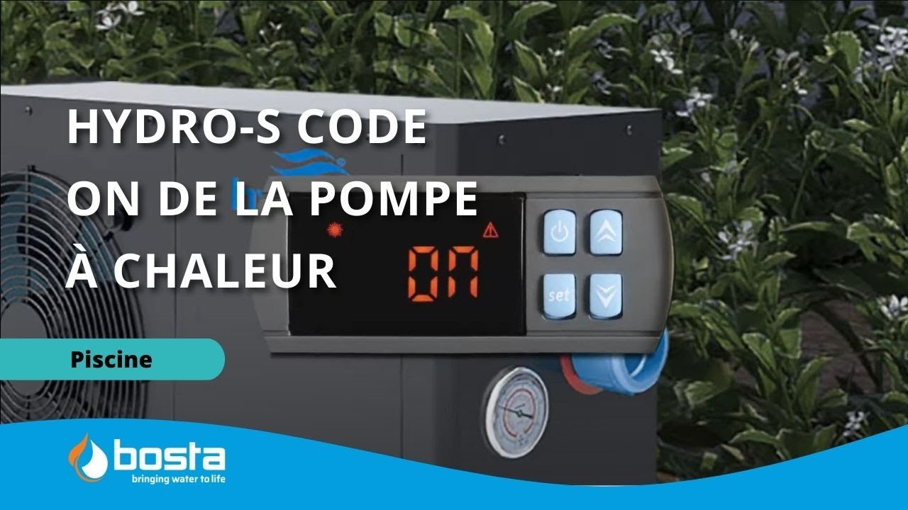 Hydro-S  pompe à chaleur Code ON / EE03