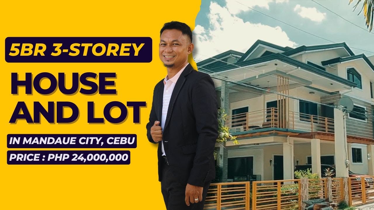 RUSH! 5BR 3-Storey House and Lot in Mandaue City Cebu | For Sale