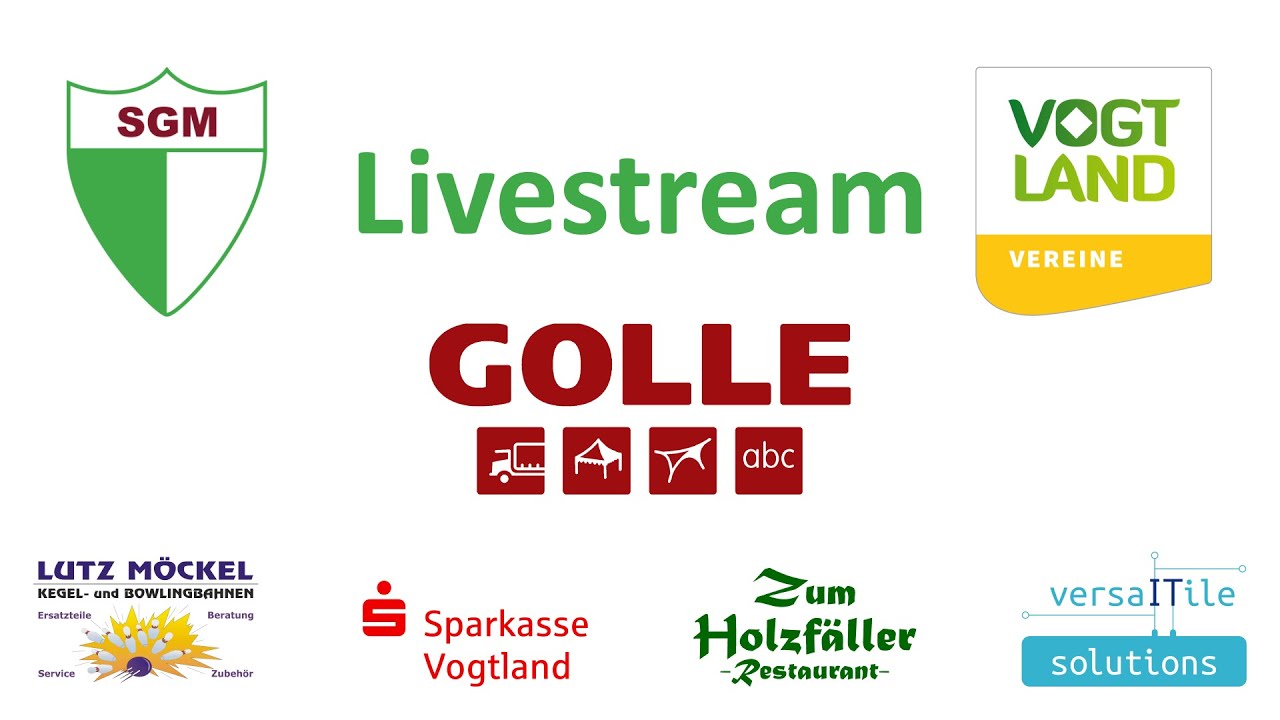 Livestream der SG Gr&uuml;n-Wei&szlig; Mehltheuer e.V.
