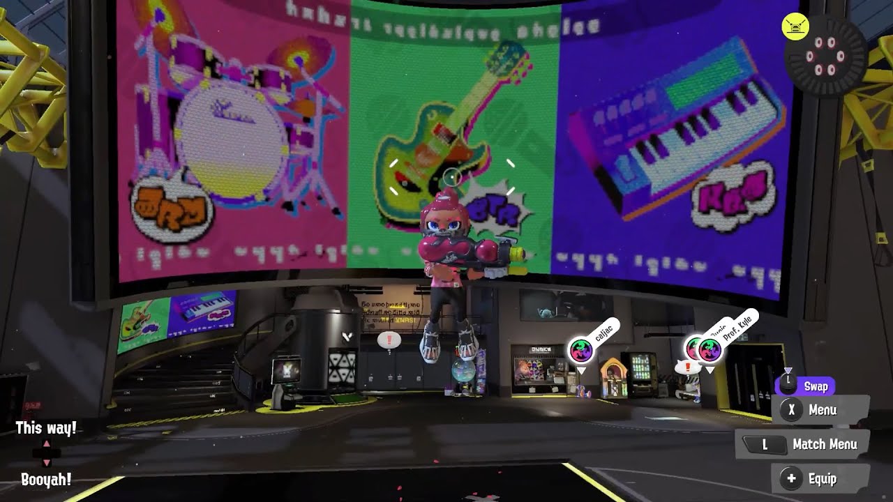 GORGEOUS GUITARS STRUM...! Splatoon 3 Splatfest Part 1 - Drums vs. Guitar vs. Keyboard!!