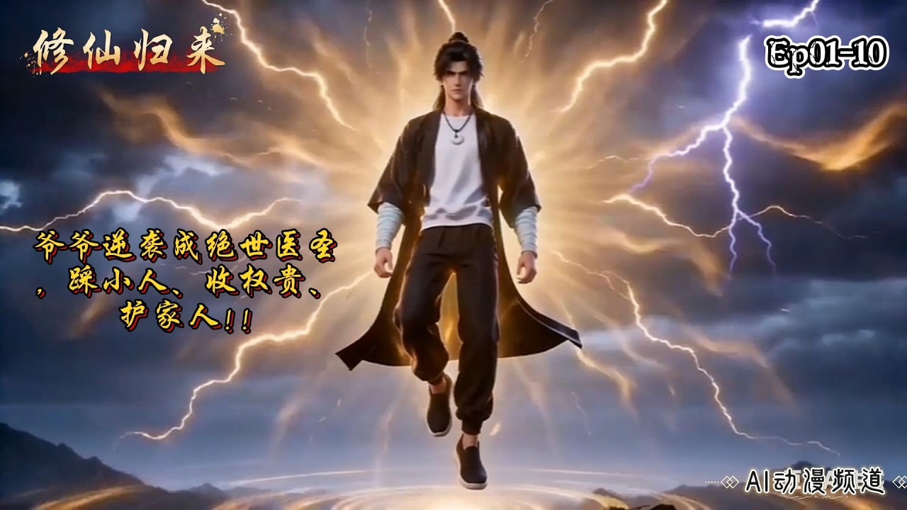 《修仙归来 》估值千万爆款短剧 Ep01-10 #AI漫剧 #ai动漫视频 #aishorts #aistory #aiart #aianimation #aivideo