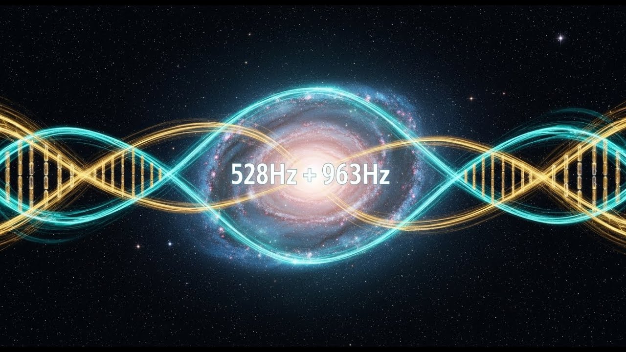 528Hz Vibrational Healing Frequency Energy Regeneration Sound for DNA Awakening