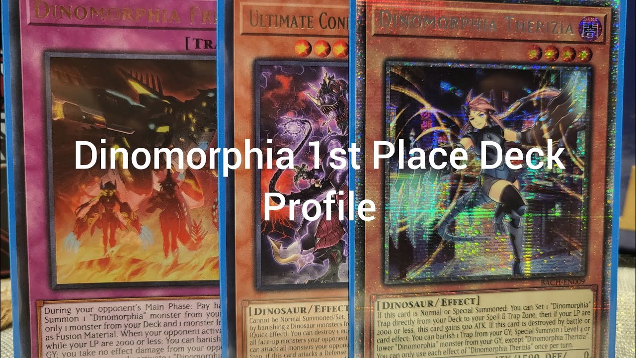 Dinomorphia 1st Place Deck Profile (In-Depth) February 2024