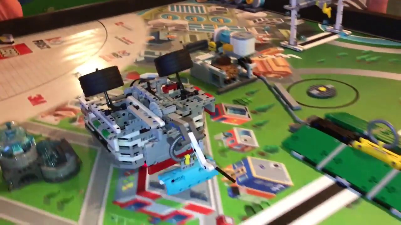 FLL Hydrodynamics - TLRC Gorillabots Practice Run - 250 points