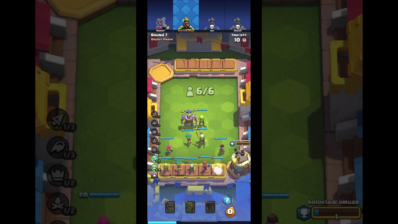 Merge Tactics Hack? Goblin + Ranger Dominate! 👑 CLASH ROYALE