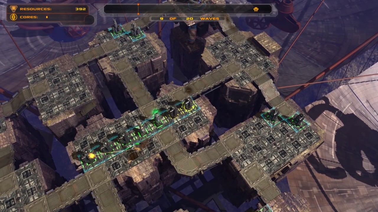 Defense Grid - Mission 8 - Focal Point - Poison Core - Gold