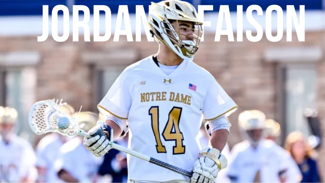 The FASTEST Player In College Lacrosse: Jordan Faison Film Breakdown