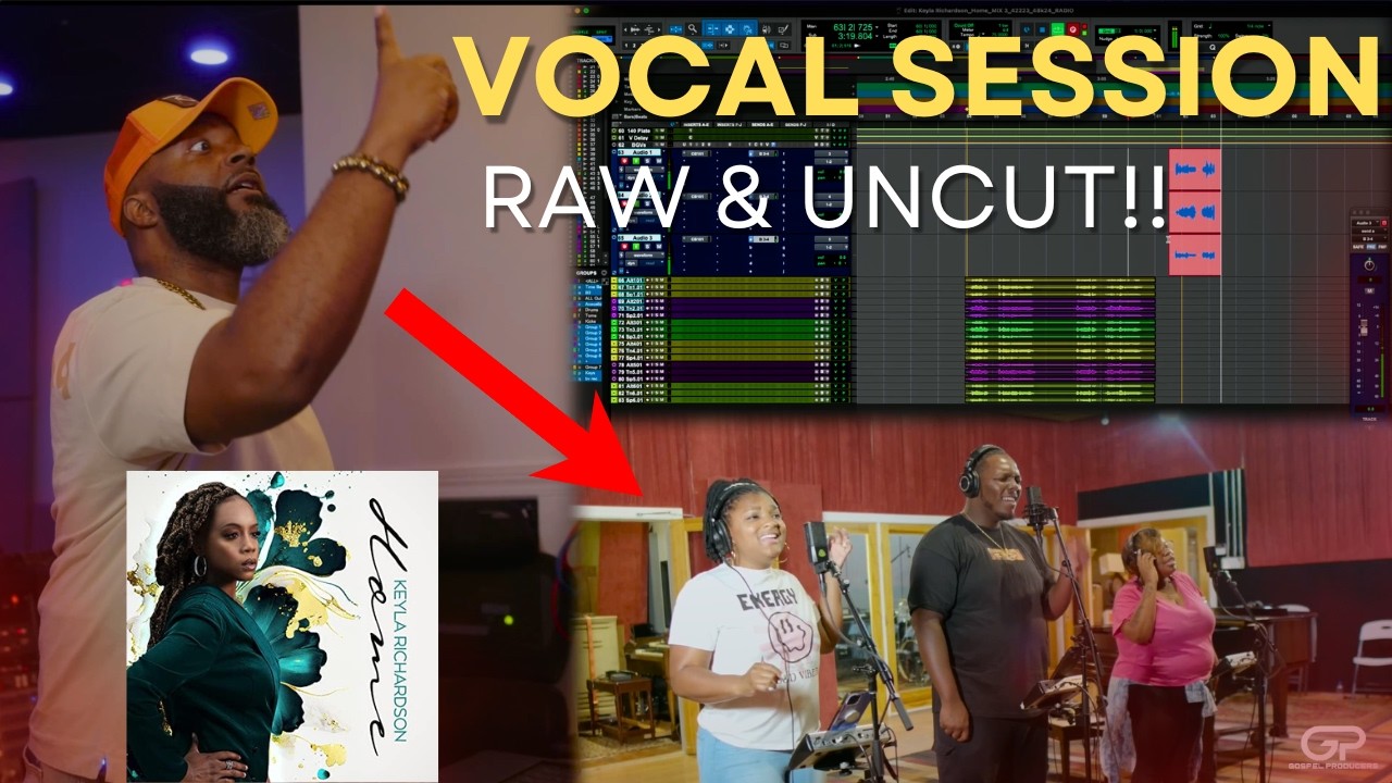 RAW & UNCUT Studio BTS Footage Recording BGVS! - 