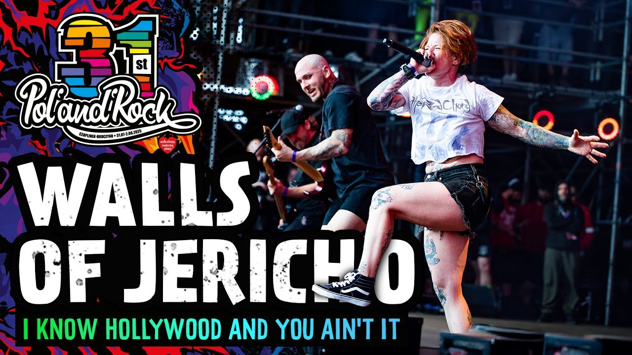 Walls of Jericho - I Know Hollywood and You Ain't It #polandrock2025
