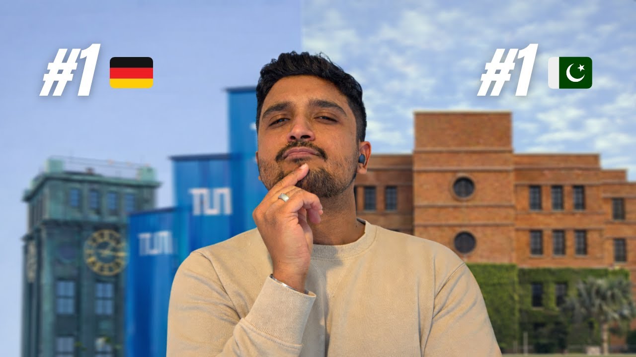 Germany's Top University 🇩🇪 vs Pakistan's Top University 🇵🇰