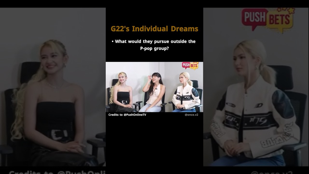 Life Beyond P-Pop? | G22 Members AJ, Jaz, Alfea Share Their Dreams |  