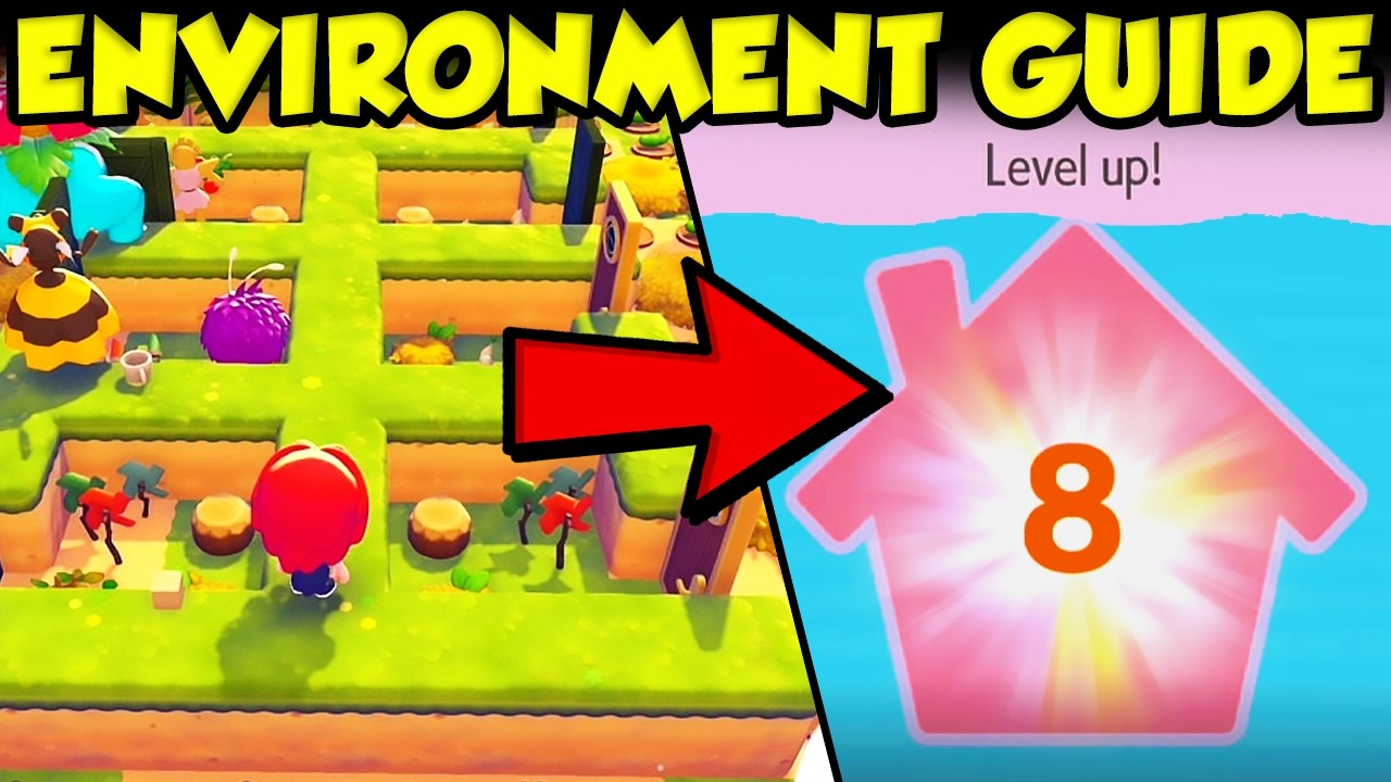 HOW TO RAISE ENVIRONMENT LEVEL IN POKEMON POKOPIA! Best Pokopia Environment Level Guide!
