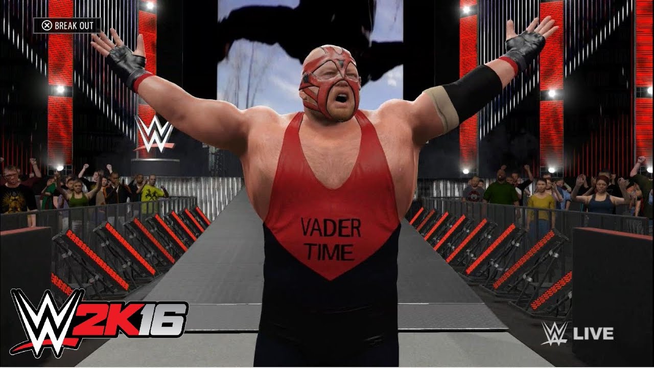 WWE 2k16 - Big Van Vader vs. Fandango: Monday Night Raw | PS4 Gameplay