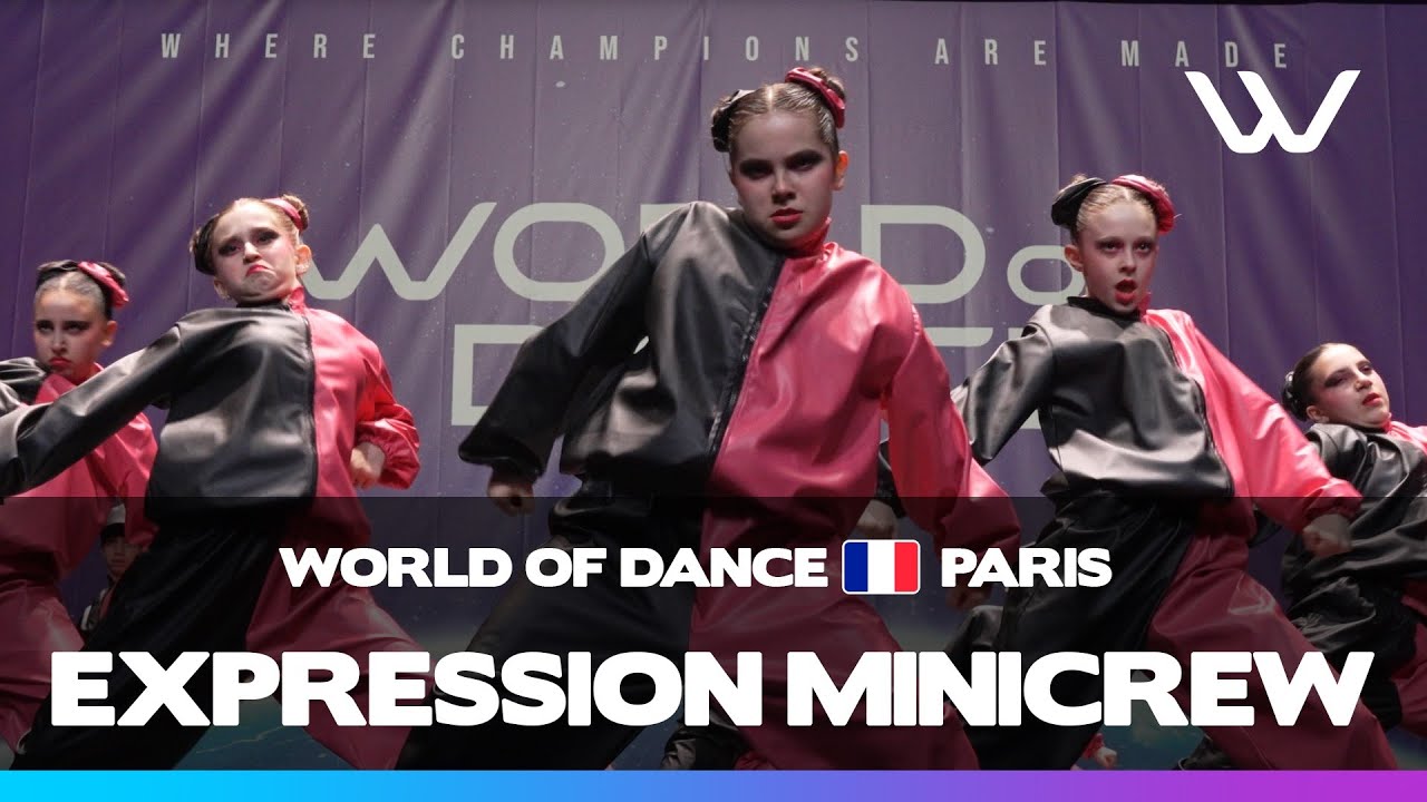EXPRESSION MINICREW | 3rd Place Junior Team Division | World of Dance Paris 2025 | #wodparis25