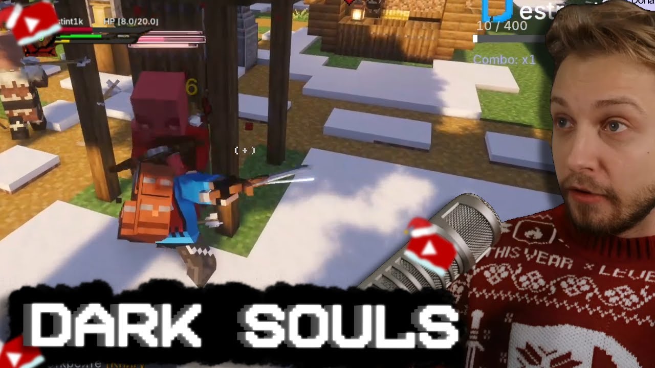 DARK SOULS в Minecraft // ОБЗОР СТИНТА