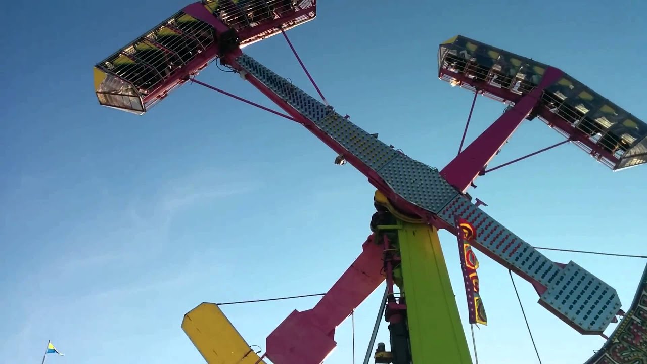 Jesse and Landon on the Skymaster @ 2015 Whoop Up Midway