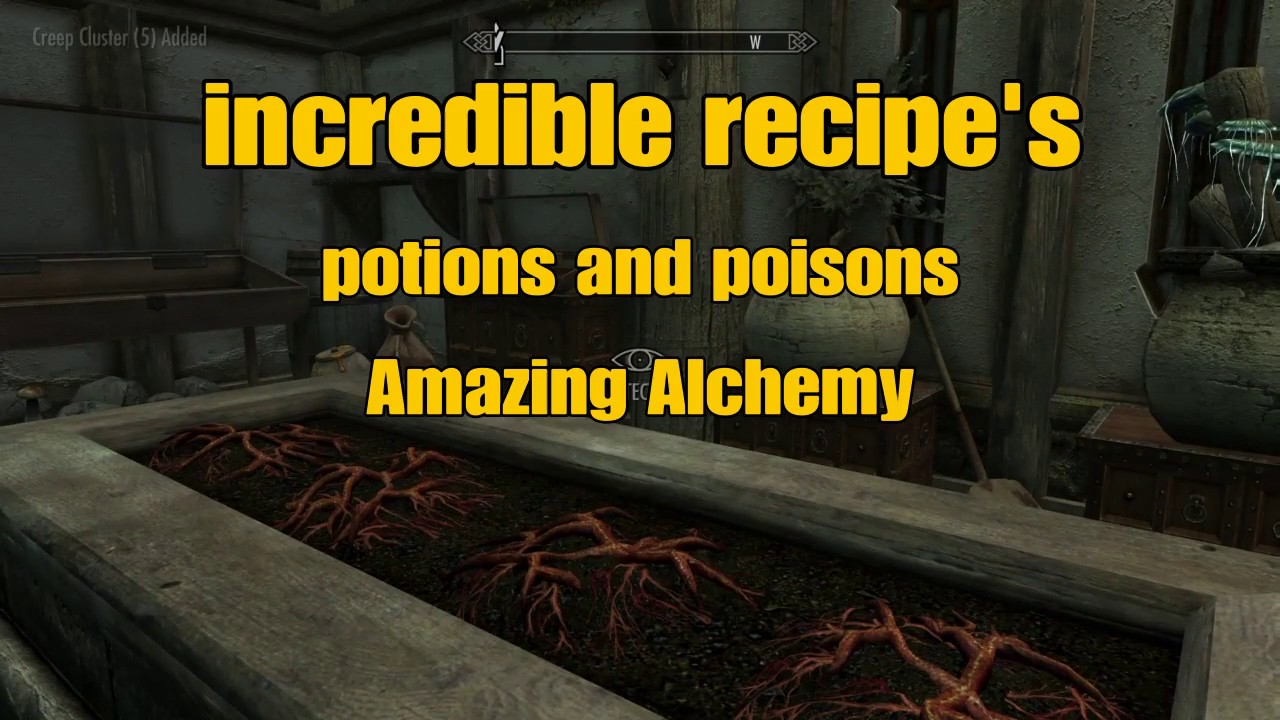 5 обязательных зелий и ядов в Skyrim SE. Часть 1. Алхимия стала проще