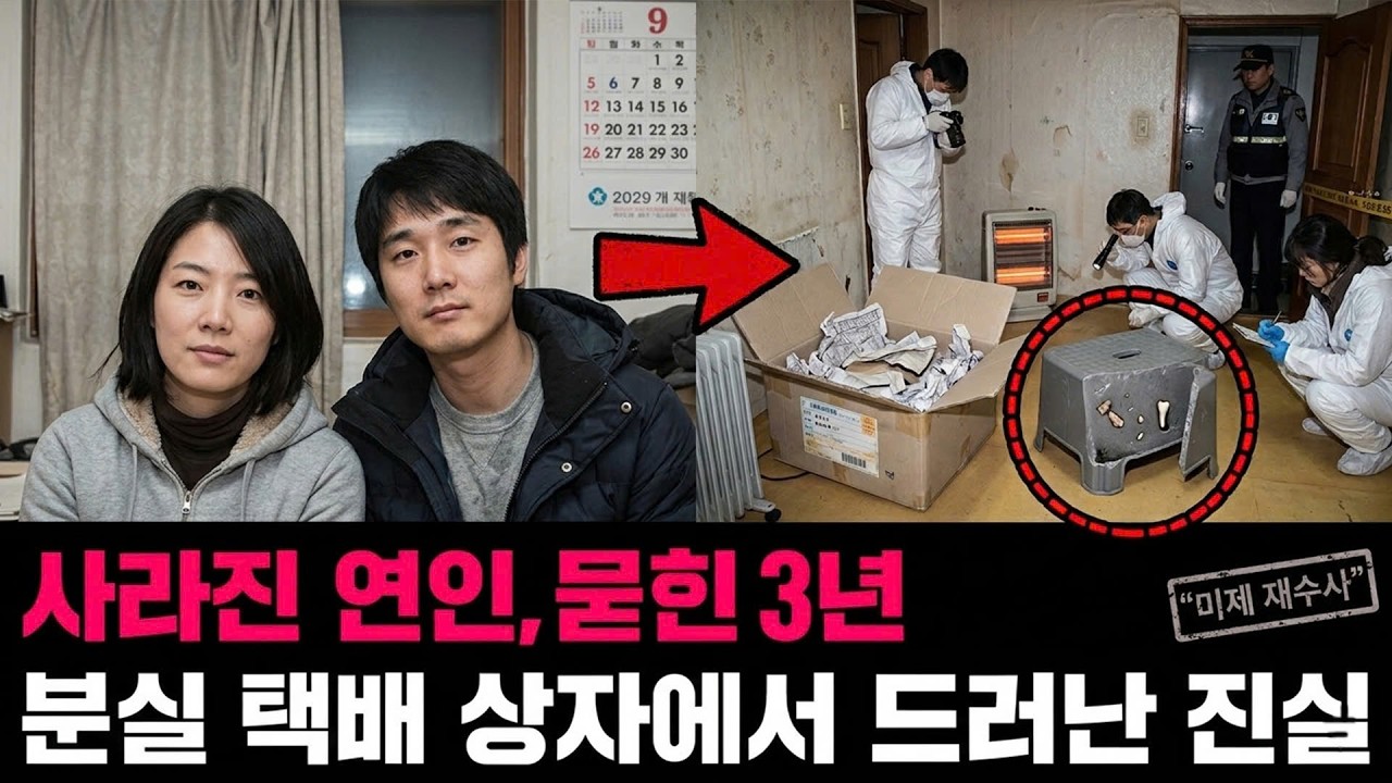 2009년 서울 동거 커플 실종.. 3년 후 택배 박스에서 시작된 끔찍한 진실