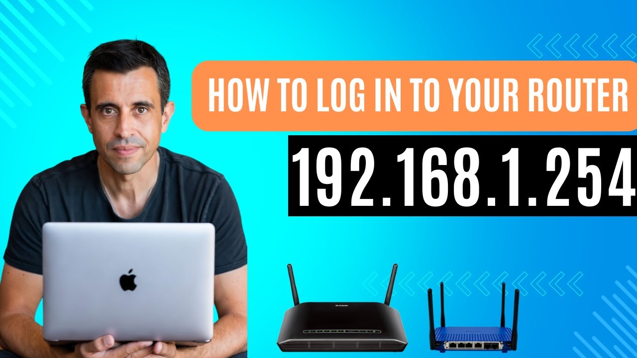 192.168.1.254 - Admin login - Step by step ✅